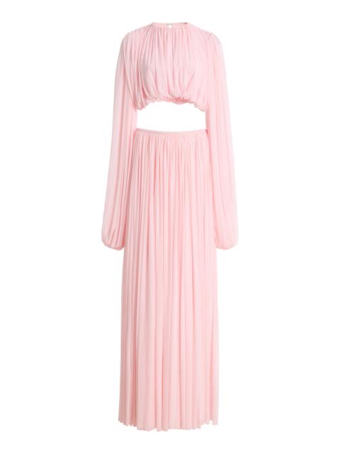 deme Exclusive Betty Gathered Jersey Skirt Set