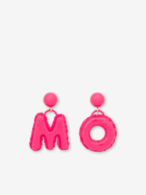 Moschino INFLATABLE LETTERS EARRINGS