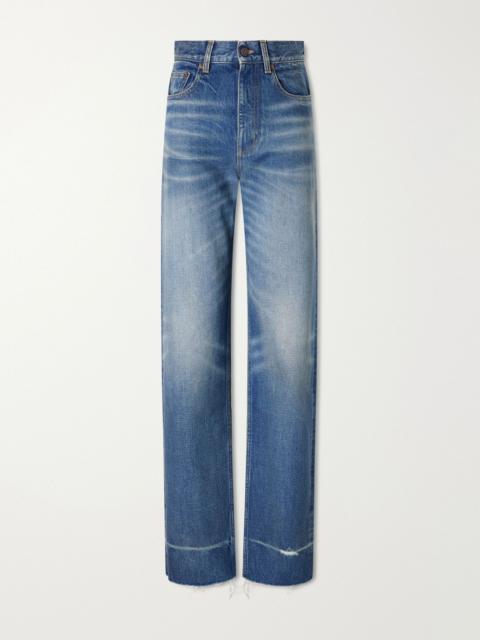 Chloé High-rise straight-leg jeans Dark denim