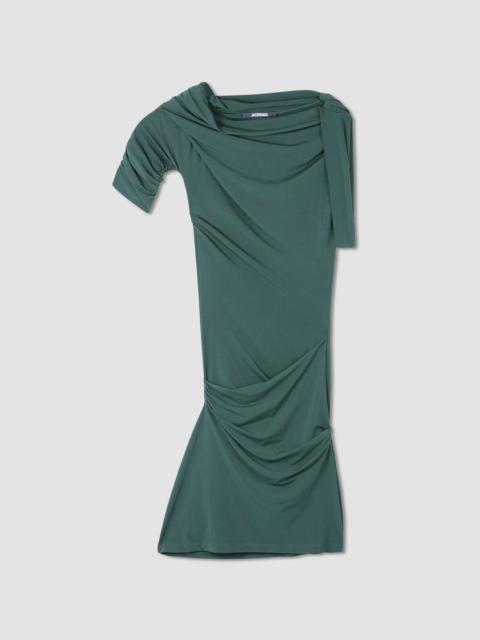 JACQUEMUS The draped mini robe