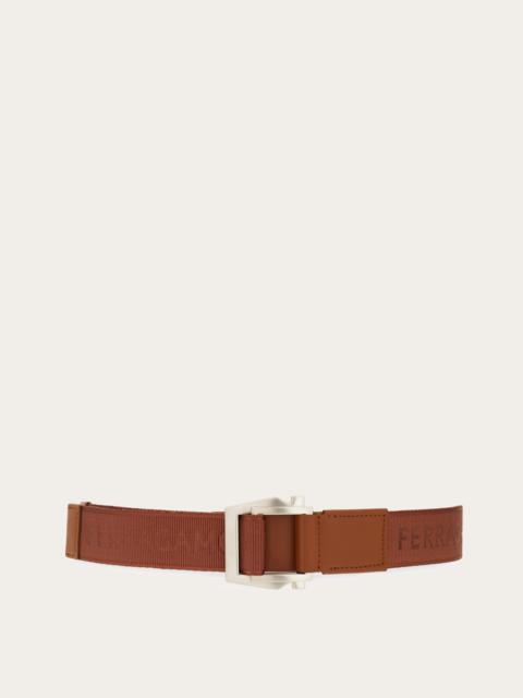 FERRAGAMO Belt with Gancini buckle