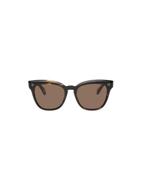Oliver Peoples Brown Marianela Sunglasses