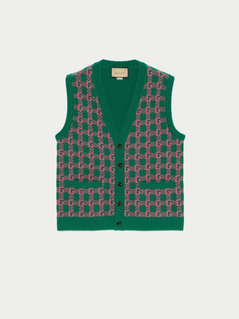 GUCCI Gucci HA HA HA Square G vest