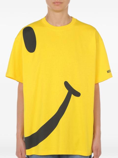 Moschino Smiley print T-shirt