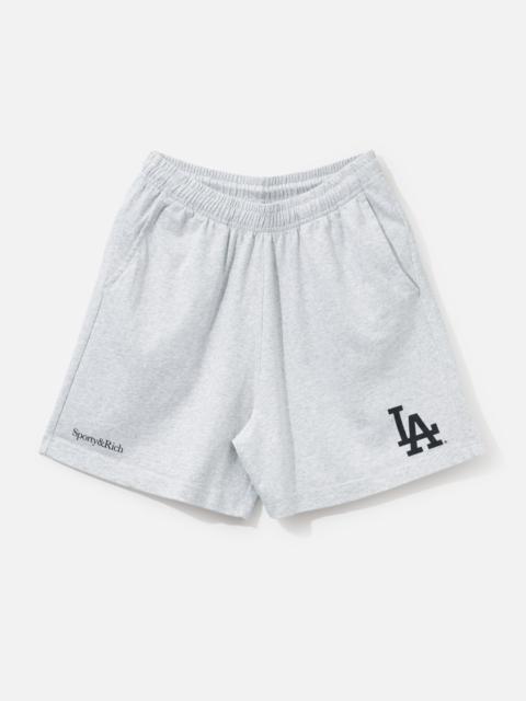 Sporty & Rich DODGERS SERIF GYM SHORT