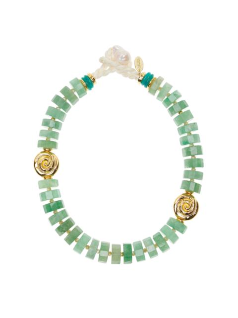 LIZZIE FORTUNATO Nautilus Collar green