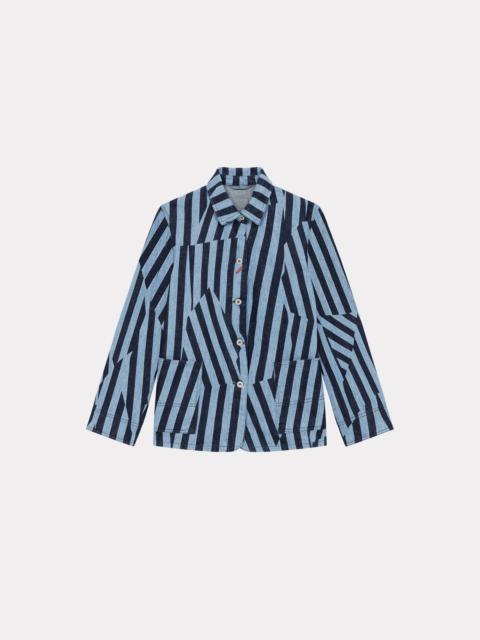 KENZO KENZO Dazzle Stripe Japanese denim jacket