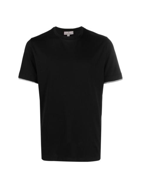 Canali crew-neck cotton T-shirt