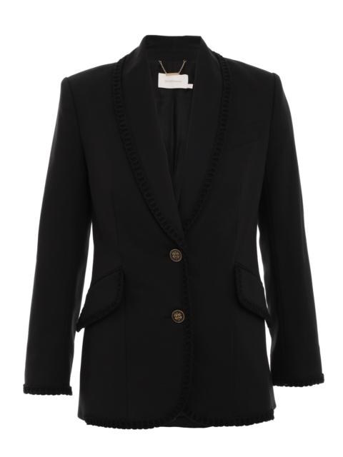 Zimmermann LUMINOSITY SHAWL COLLAR BLAZER