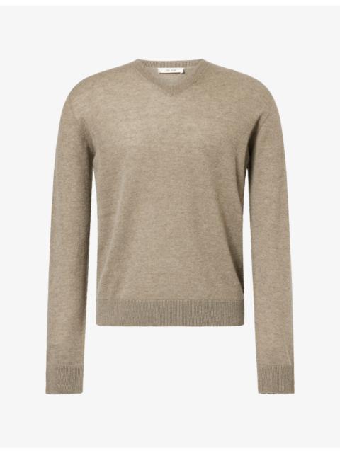 The Row Thamm V-Neck Cashmere Jumper