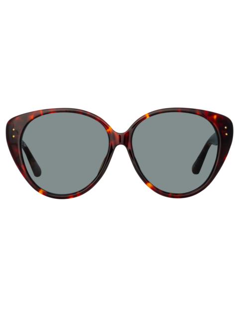 KATIA CAT EYE SUNGLASSES IN TORTOISESHELL