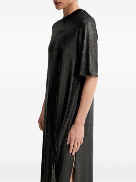 ALLSAINTS Anna sequin-embellishment midi dress