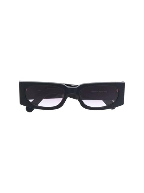 GCDS rectangular frame sunglasses