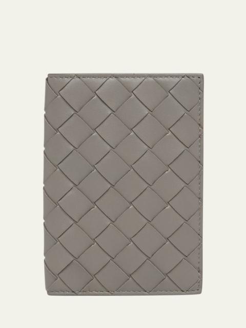Bottega Veneta Leather Passport Case