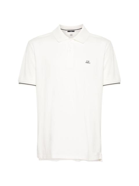 logo-patch piquÃ© polo shirt