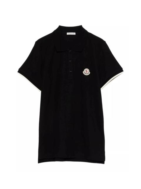 Moncler Black Polo Moncler