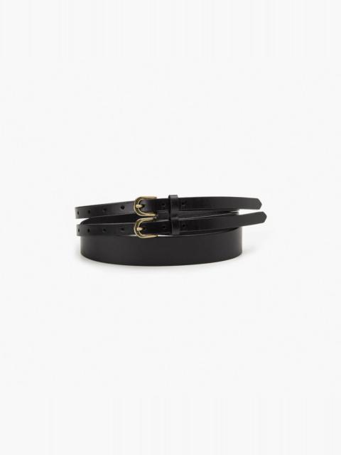 Levi's DOUBLE BUCKLE BELT