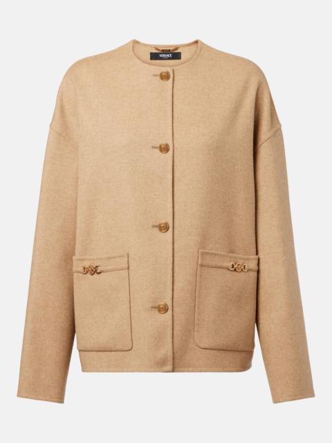 VERSACE Wool-blend jacket