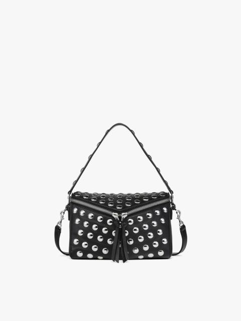 MCM Diamant 3D Shoulder Bag in Galactic Gala Lamb Leather