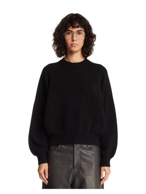KHAITE Black Margaux Cashmere Sweater