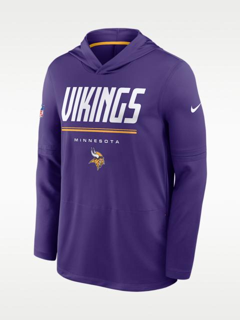 Nike Minnesota Vikings Sideline Men's Nike Dri-FIT NFL Long-Sleeve Hooded Top
