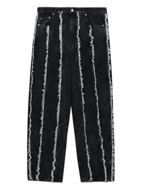Séfr Cutline frayed jeans