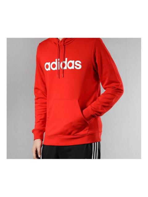 Men's adidas neo Knit Sports Pullover Orange EI4741