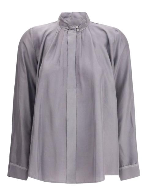 forte_forte crater-collar button shirt