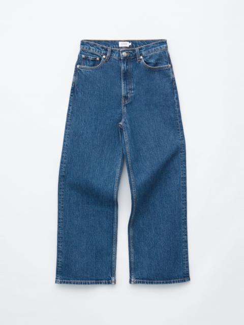 & Other Stories Cropped Wide-Leg Jeans