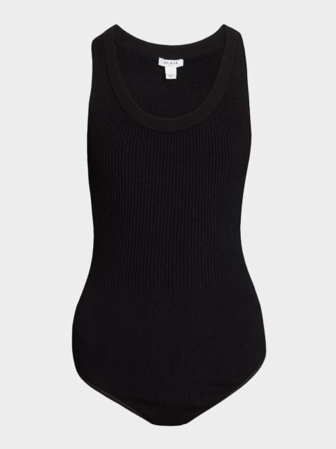 Alaïa Sleeveless Tank Bodysuit