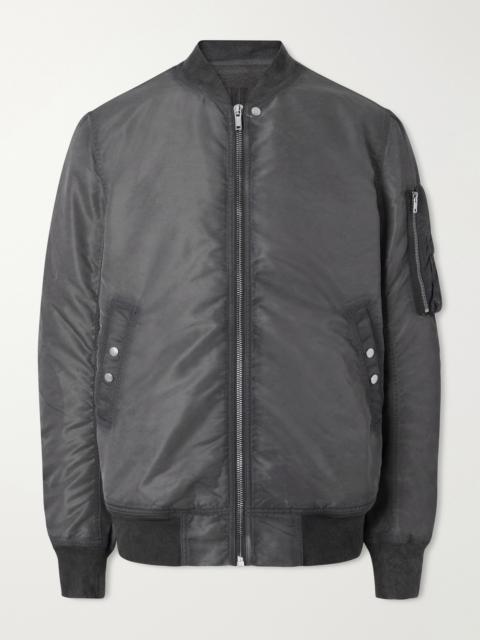 Rick Owens DRKSHDW Classic Flight Padded Shell Bomber Jacket