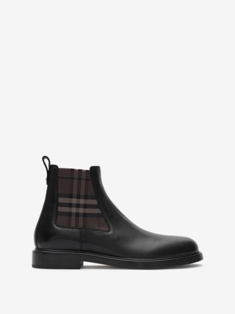 Leather Pembroke Boots