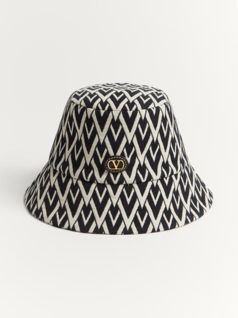 Valentino BUCKET HAT TOUTE LA V IN WOOL