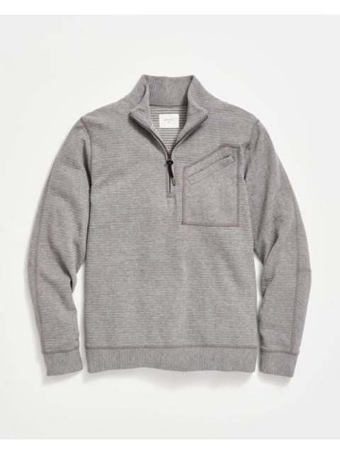 Billy Reid Quilted Half Zip