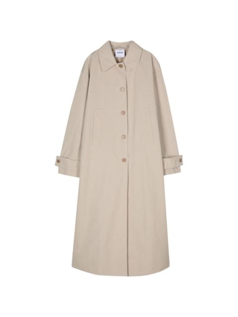 Aspesi side-slits trench coat | REVERSIBLE