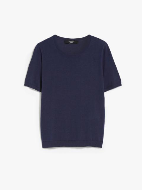 AGRO Silk blend knit T-shirt