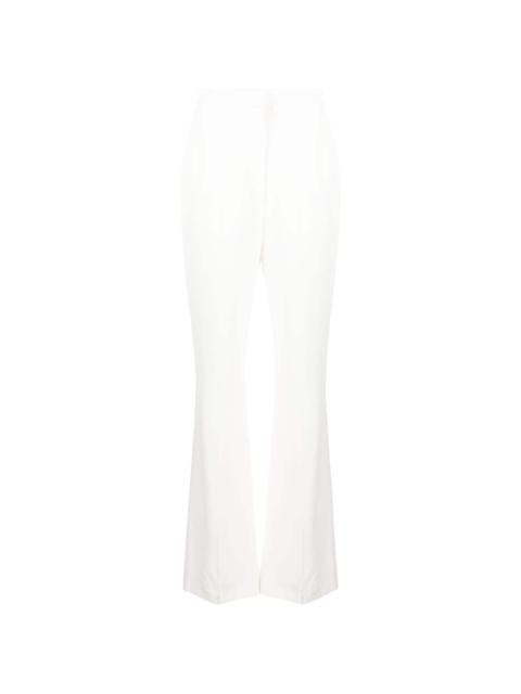 Alexander McQueen high-rise flared tailored trousers