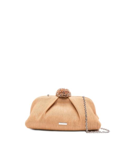 AQUAZZURA Movida crystal-embellished clutch