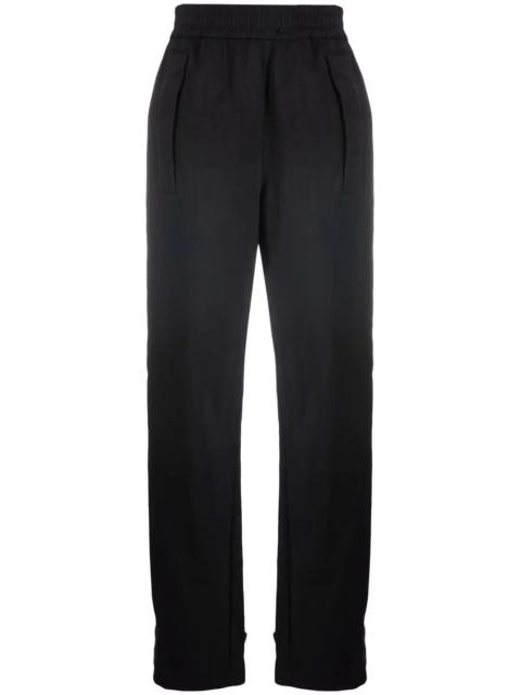 logo-print tailored trousers