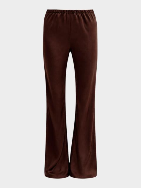 LAMARQUE Emile Straight-Leg Satin Pants