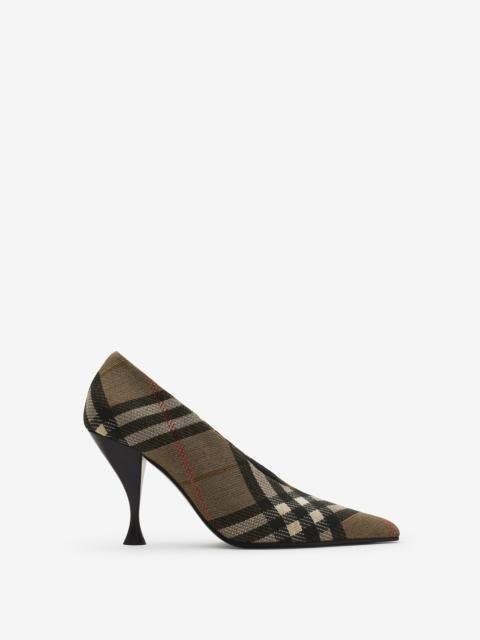 Burberry Check Cameo High Pumps​