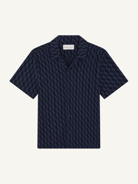FRESCOBOL CARIOCA ROBERTO TERRY COTTON SHIRT