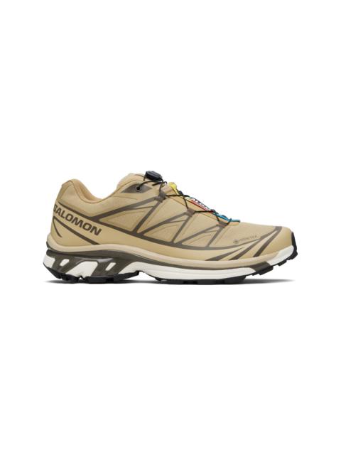 SALOMON Tan XT-6 GORE-TEX Sneakers