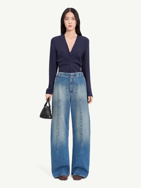 MM6 Maison Margiela Barrel-leg jeans