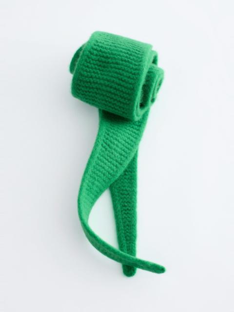 & Other Stories Garter Knit Wool Scarf