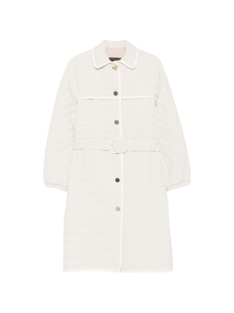 FABIANA FILIPPI belted quilted jacket