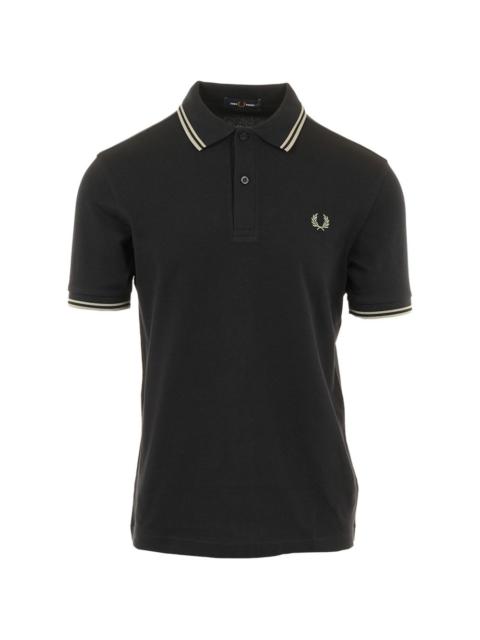 Fred Perry logo-embroidery polo shirt