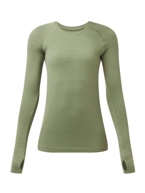 Sweaty Betty Athlete Textured Stripe Long Sleeve Tee