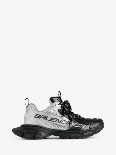 BALENCIAGA Men's 3xl Metallic Split Sneaker in Black/silver