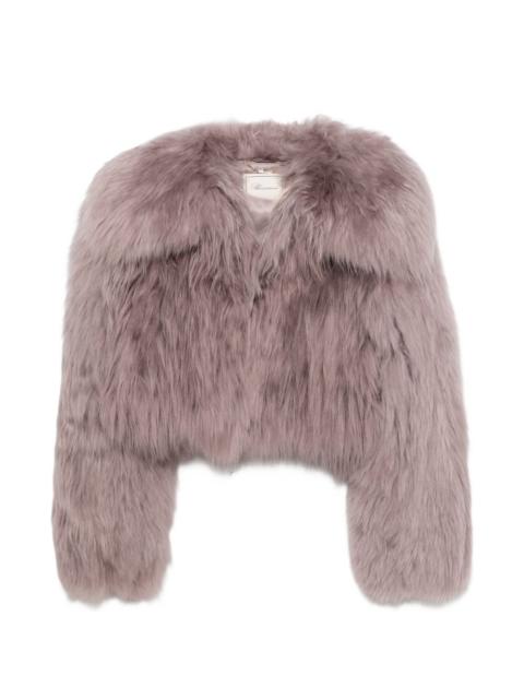 Blumarine fur cropped jacket